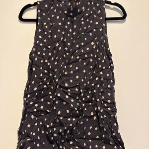 Zimmermann Black and White Geometric Tank Top